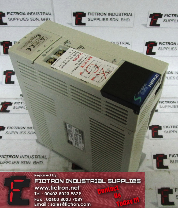 MR-J2S-100A MRJ2S100A MITSUBISHI ELECTRIC AC Servo Drive Supply Repair Malaysia Singapore Indonesia USA Thailand