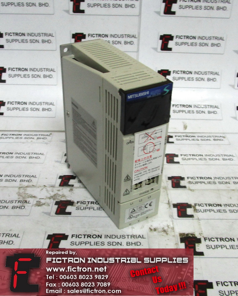 MR-J2S-20A MRJ2S20A MITSUBISHI ELECTRIC AC Servo Amplifier Supply Repair Malaysia Singapore Indonesia USA Thailand