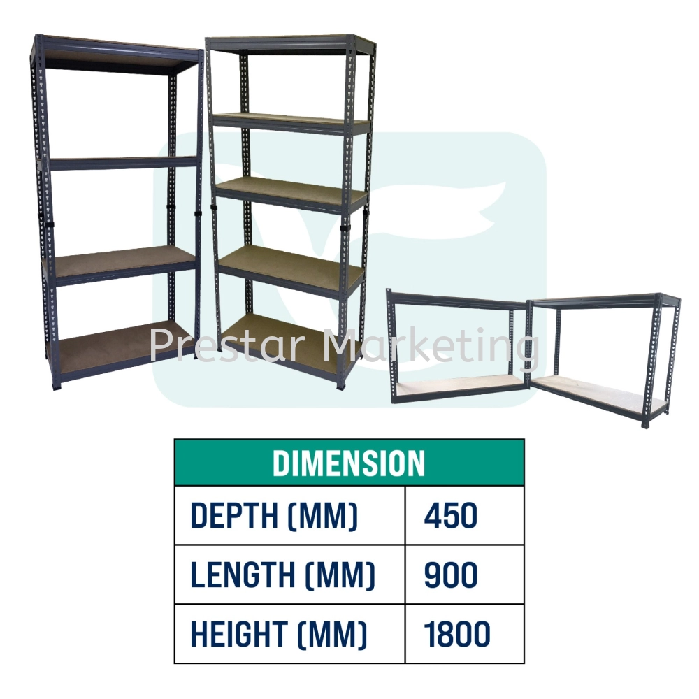 BS5000E 2 IN 1 BOLTLESS RACKING (450 x 900 x 1800) MM