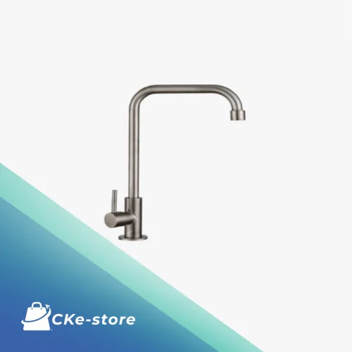 Smith Stainless Steel Pillar Sink Tap (quarter turn valve) - SFT-C101