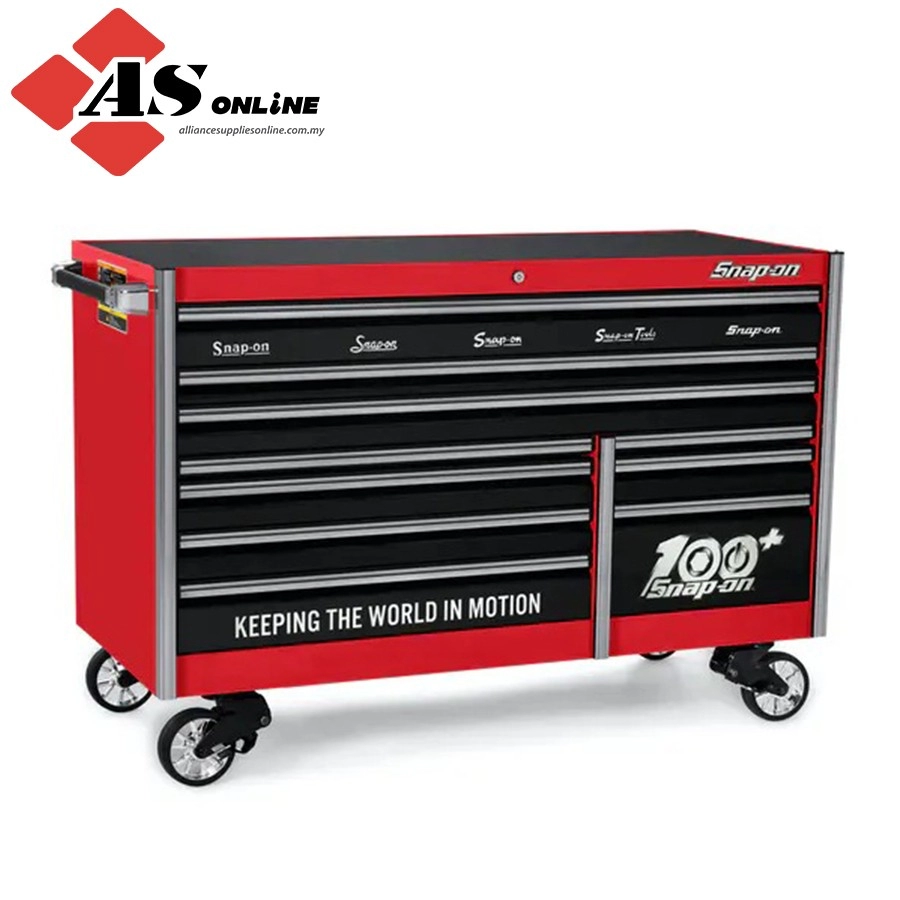 SNAP-ON 68" 10-Drawer Double-Bank EPIQ Series Roll Cab (100th Anniversary) / Model: KETN682C0WHA