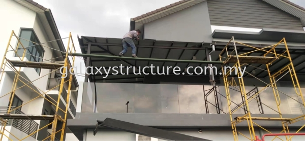 To dismantle old Pvc gutter,supply and install new pvc gutter with paint @ Lorong Gelang 1B, Bandar Puteri, 41200 Klang. Gutter Selangor, Malaysia, Kuala Lumpur (KL), Shah Alam Supplier, Suppliers, Supply, Supplies | GALAXY STRUCTURE & ENGINEERING SDN BHD