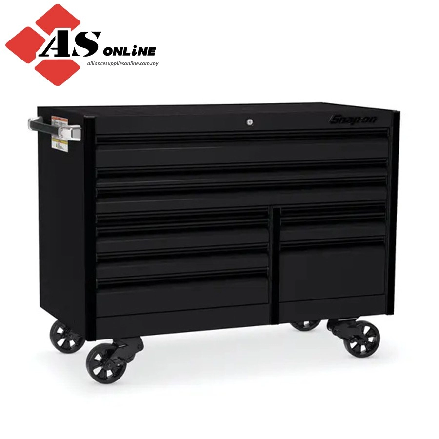 SNAP-ON 60" 10-Drawer Double-Bank EPIQ Series Roll Cab (Flat Black with Black Trim and Blackout Details) / Model: KETN602C0POT