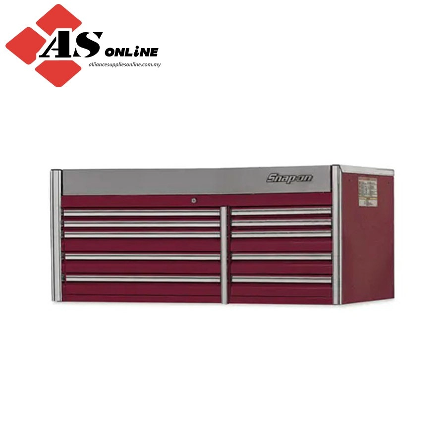 SNAP-ON 60" 10-Drawer Double-Bank EPIQ Series Top Chest (Deep Cranberry) / Model: KECN602A0PM