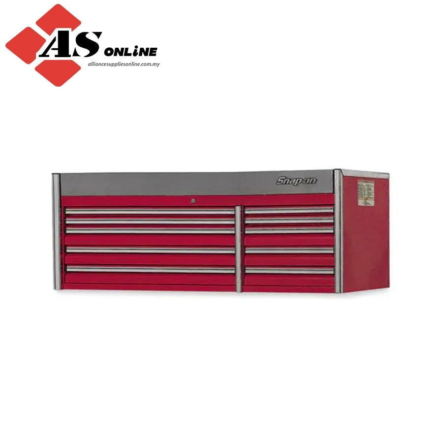 SNAP-ON 68" 10-Drawer Double-Bank EPIQ Series Top Chest (Candy Apple Red) / Model: KECN682A0PJH