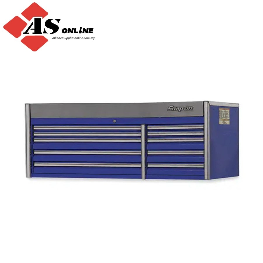 SNAP-ON 68" 10-Drawer Double-Bank EPIQ Series Top Chest (Royal Blue) / Model: KECN682A0PCM