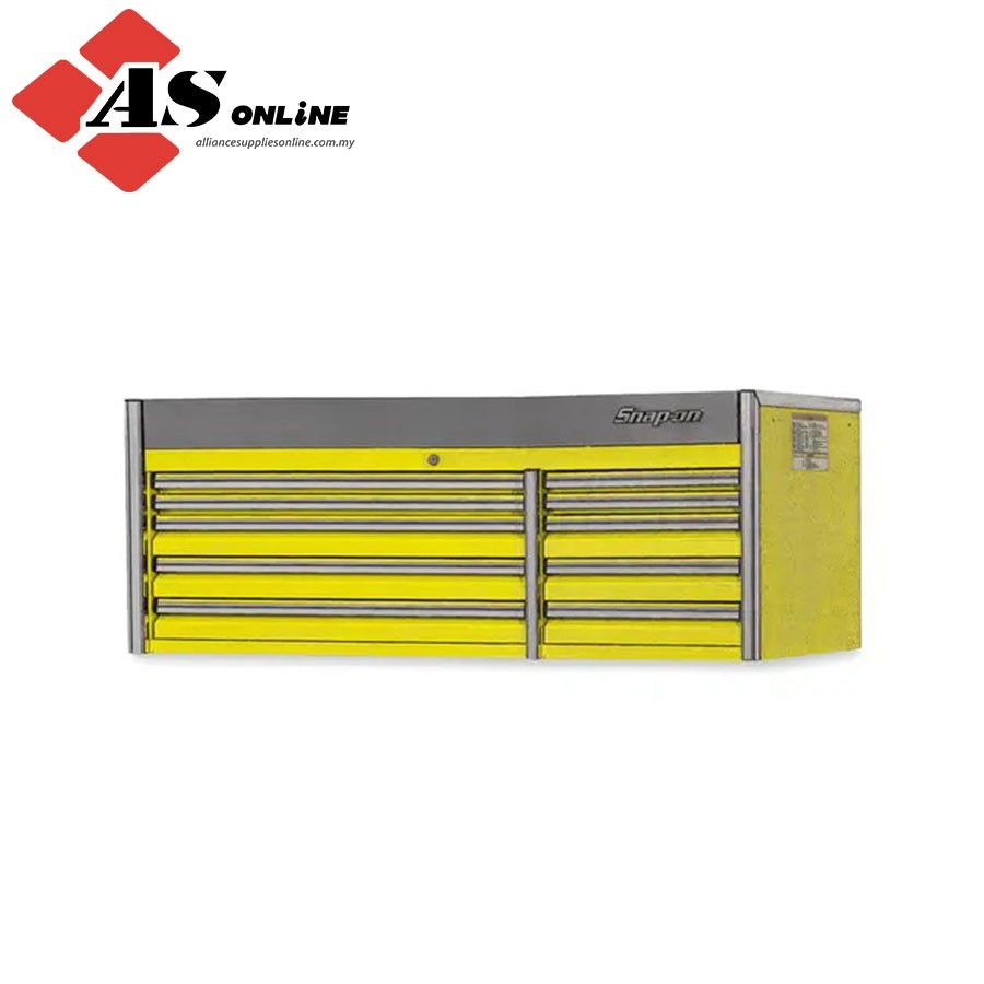 SNAP-ON 68" 10-Drawer Double-Bank EPIQ Series Top Chest (Ultra Yellow) / Model: KECN682A0PES
