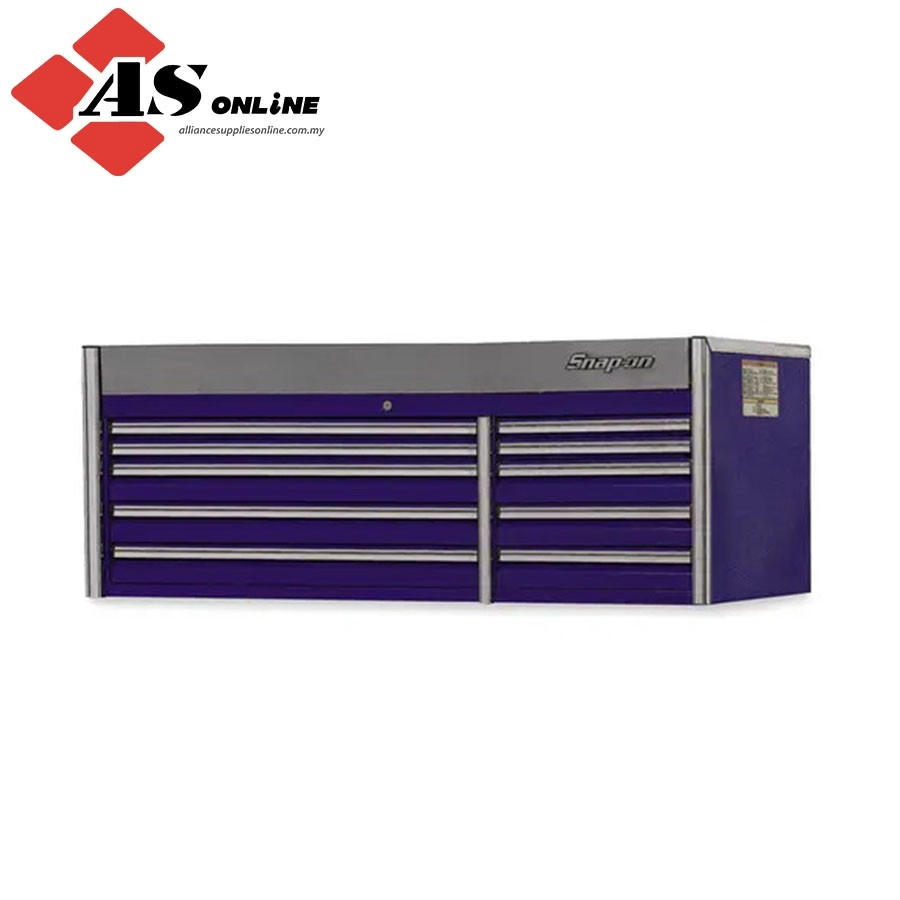 SNAP-ON 68" 10-Drawer Double-Bank EPIQ Series Top Chest (Plum Radical Purple) / Model: KECN682A0PEV
