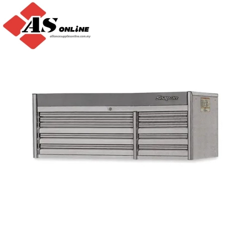 SNAP-ON 68" 10-Drawer Double-Bank EPIQ Series Top Chest (Arctic Silver) / Model: KECN682A0PKS