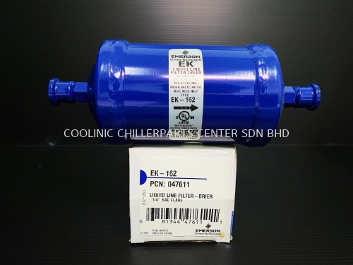 EK-162 Emerson Filter Drier 1/4" SAE Flare [PCN 047611]