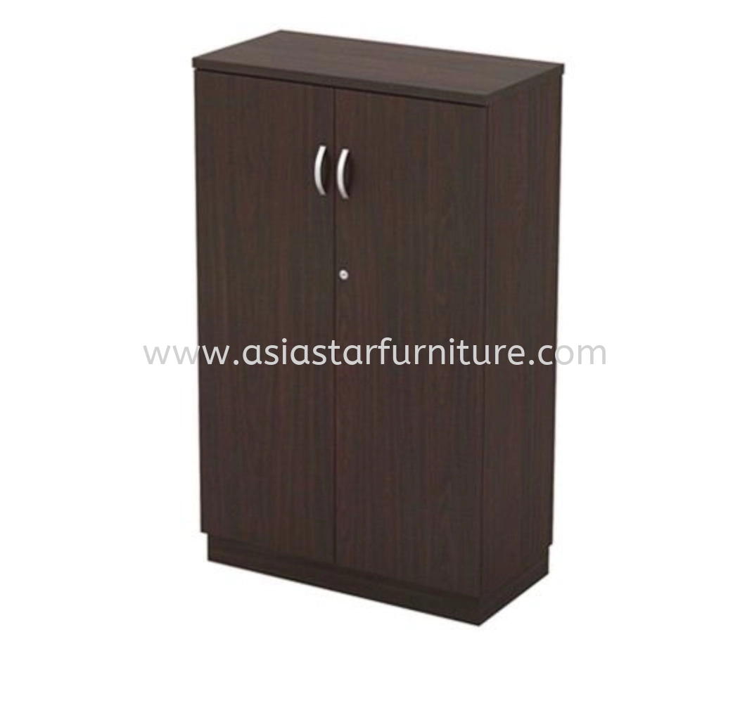 OLVA MEDIUM WOODEN OFFICE FILING CABINET/CUPBOARD SWINGING DOOR AO-YD 13