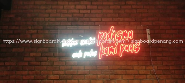 ayam gempuk indoor led neon bar signage signboard at batu caves damansara subang jaya cheras kuala lumpur LED NEON SIGNAGE Selangor, Malaysia, Kuala Lumpur (KL) Supply, Manufacturers, Printing | Great Sign Advertising (M) Sdn Bhd