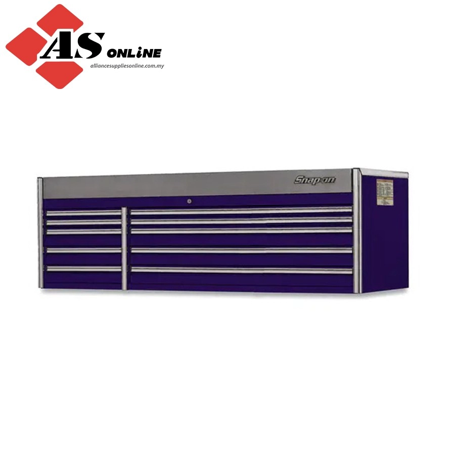 SNAP-ON 84" 10-Drawer Double-Bank EPIQ Series Top Chest (Plum Radical Purple) / Model: KECN842A0PEV