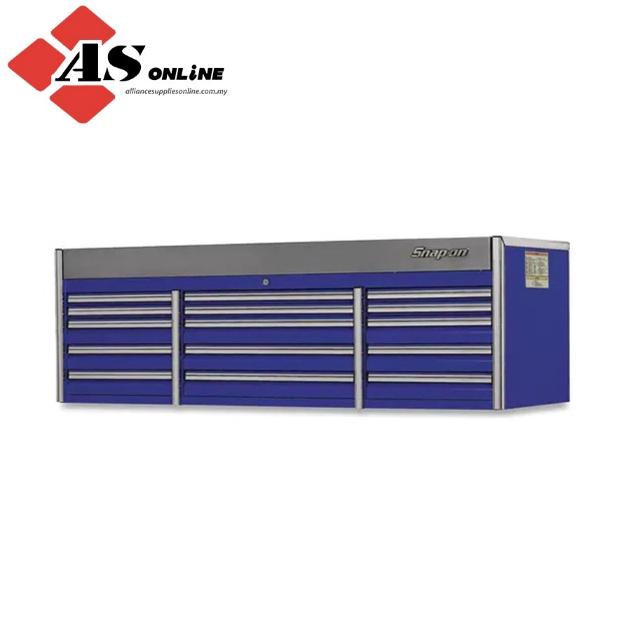 SNAP-ON 84" 10-Drawer Triple-Bank EPIQ Series Top Chest (Royal Blue) / Model: KECN843A0PCM