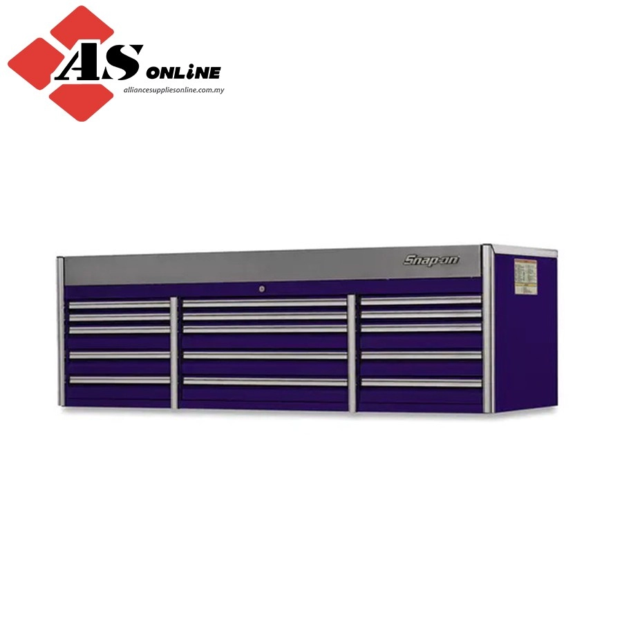 SNAP-ON 84" 10-Drawer Triple-Bank EPIQ Series Top Chest (Plum Radical Purple) / Model: KECN843A0PEV