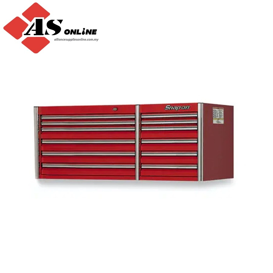 SNAP-ON 60" 12-Drawer Double-Bank EPIQ Series Drawer Section with ECKO Remote Lock (Red) / Model: KESE602A0PBO