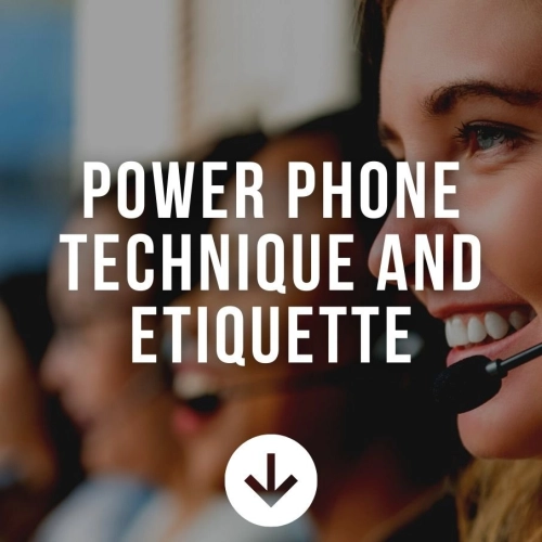 Power Phone Technique And Etiquette