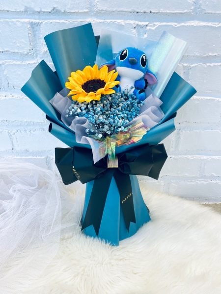 Vibrant petals Sunflowers Bouquets -Fresh Flowers  Melaka Retailer, Services | BLISS FLORIST