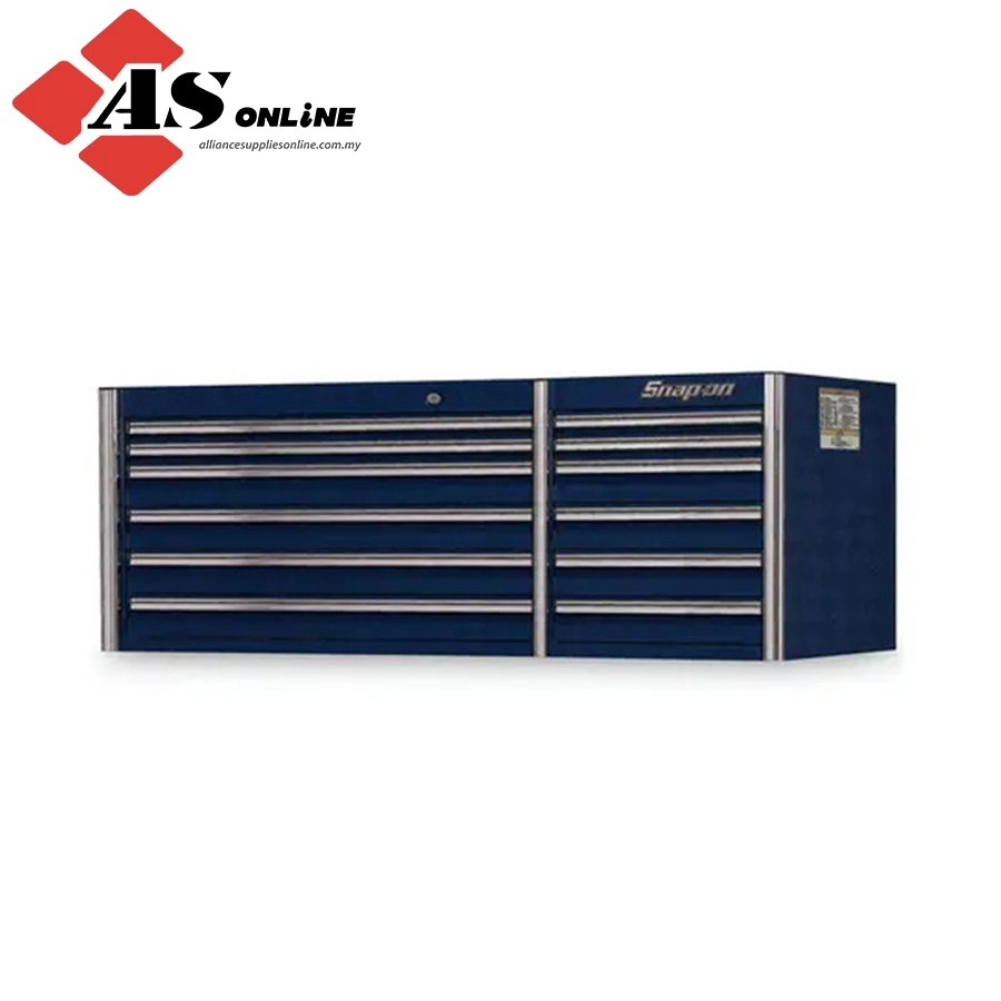 SNAP-ON 68" 12-Drawer Double-Bank EPIQ Series Drawer Section with ECKO Remote Lock (Midnight Blue) / Model: KESE682A0PDG