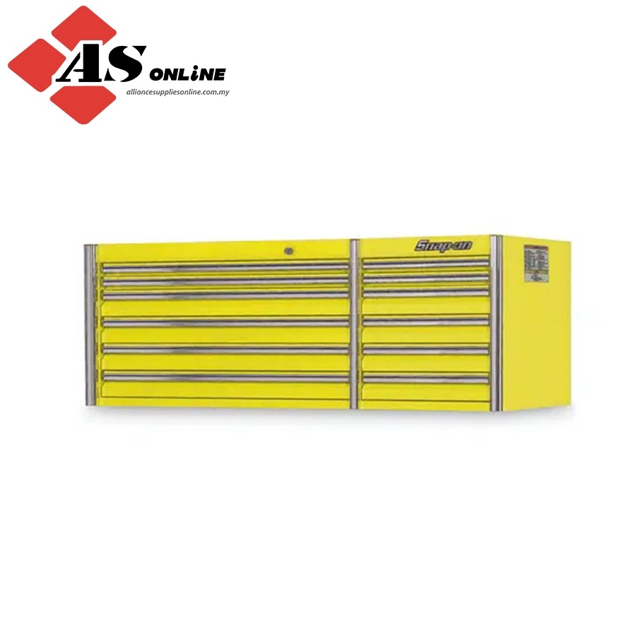 SNAP-ON 68" 12-Drawer Double-Bank EPIQ Series Drawer Section with ECKO Remote Lock (Ultra Yellow) / Model: KESE682A0PES