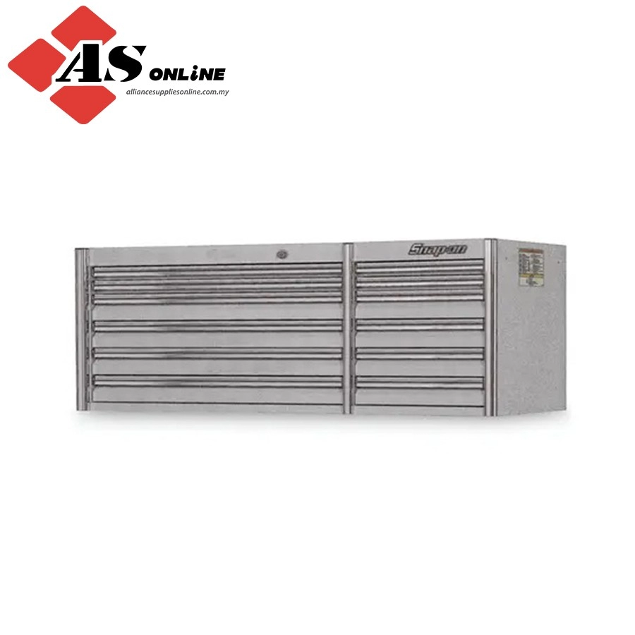 SNAP-ON 68" 12-Drawer Double-Bank EPIQ Series Drawer Section with ECKO Remote Lock (Arctic Silver) / Model: KESE682A0PKS