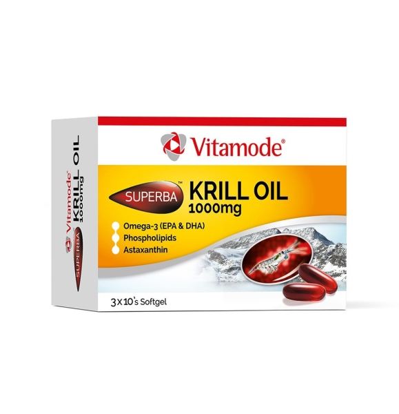 SUPERBA™ KRILL OIL 1000mg Heart Health Vitamode Malaysia, Penang, Selangor, Kuala Lumpur (KL) Supplier, Wholesaler, Distributor | Medispec (M) Sdn Bhd