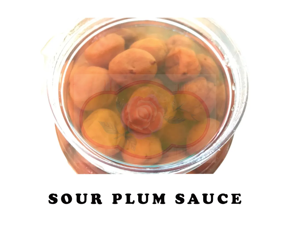 SOUR PLUM SAUCE	 	 	 	 	 	