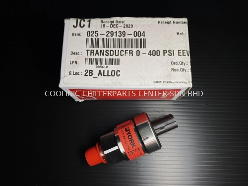 025-29139-004 Pressure Transducer [AKS32R 060G2154] 0-400PSI S/S 025-29139-001