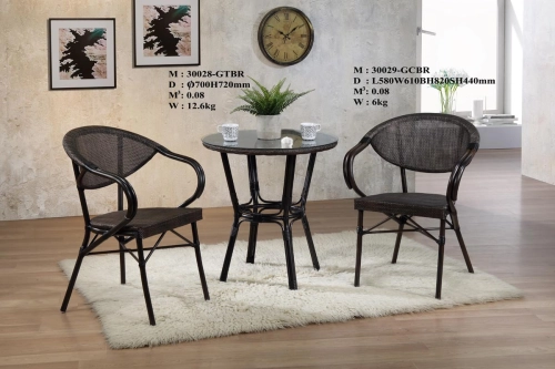 SL-G30028TABLE/G30029CHAIR Garden Set Chairs and Table 