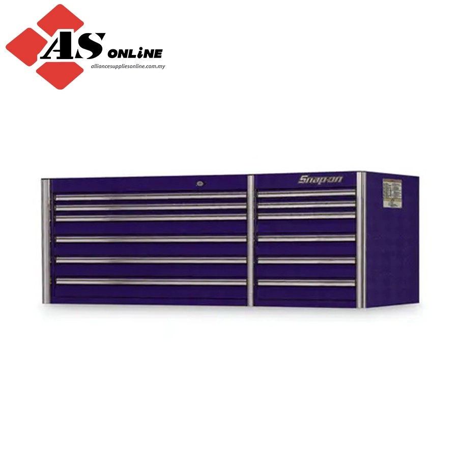 SNAP-ON 68" 12-Drawer Double-Bank EPIQ Series Drawer Section (Plum Radical Purple) / Model: KESN682A0PEV