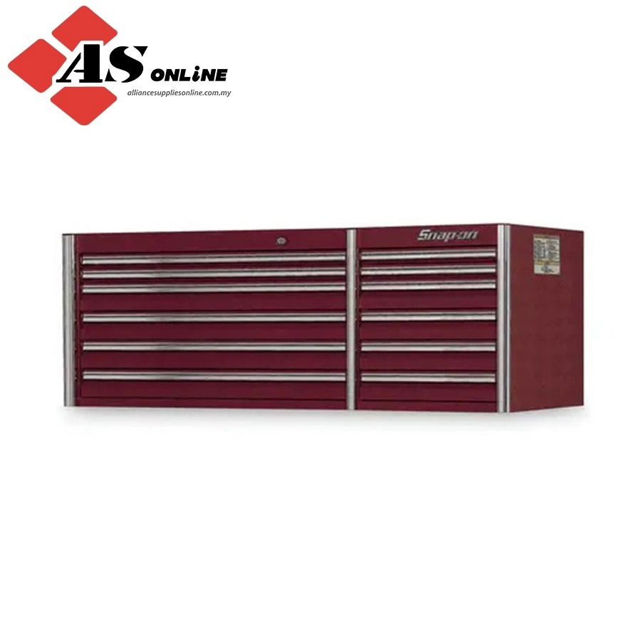 SNAP-ON 68" 12-Drawer Double-Bank EPIQ Series Drawer Section (Deep Cranberry) / Model: KESN682A0PM