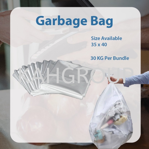 Garbage Bag - Transparent Others Selangor, Malaysia, Kuala Lumpur (KL), Johor Bahru (JB), Penang, Perak Supplier, Suppliers, Supply, Supplies | Kualiti Alam Hijau (M) Sdn Bhd