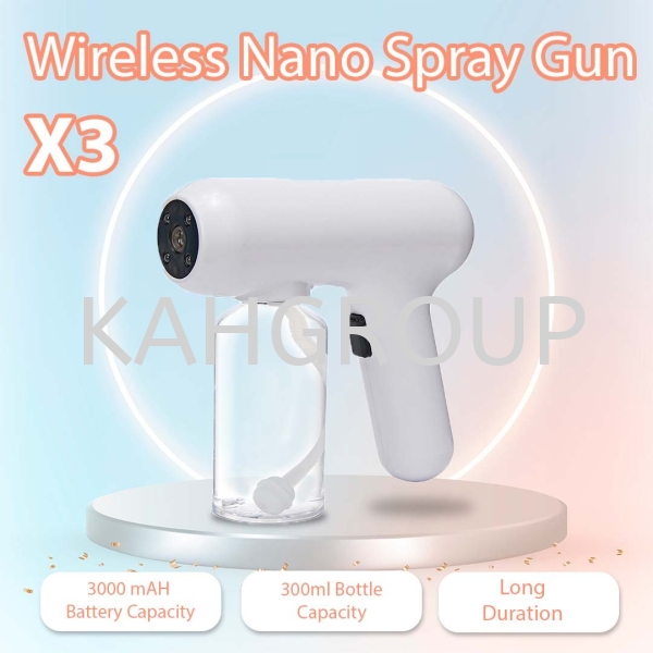 XWZ X3 Wireless Nano Spray Gun Personal Protective Equipment  (PPE) Selangor, Malaysia, Kuala Lumpur (KL), Johor Bahru (JB), Penang, Perak Supplier, Suppliers, Supply, Supplies | Kualiti Alam Hijau (M) Sdn Bhd