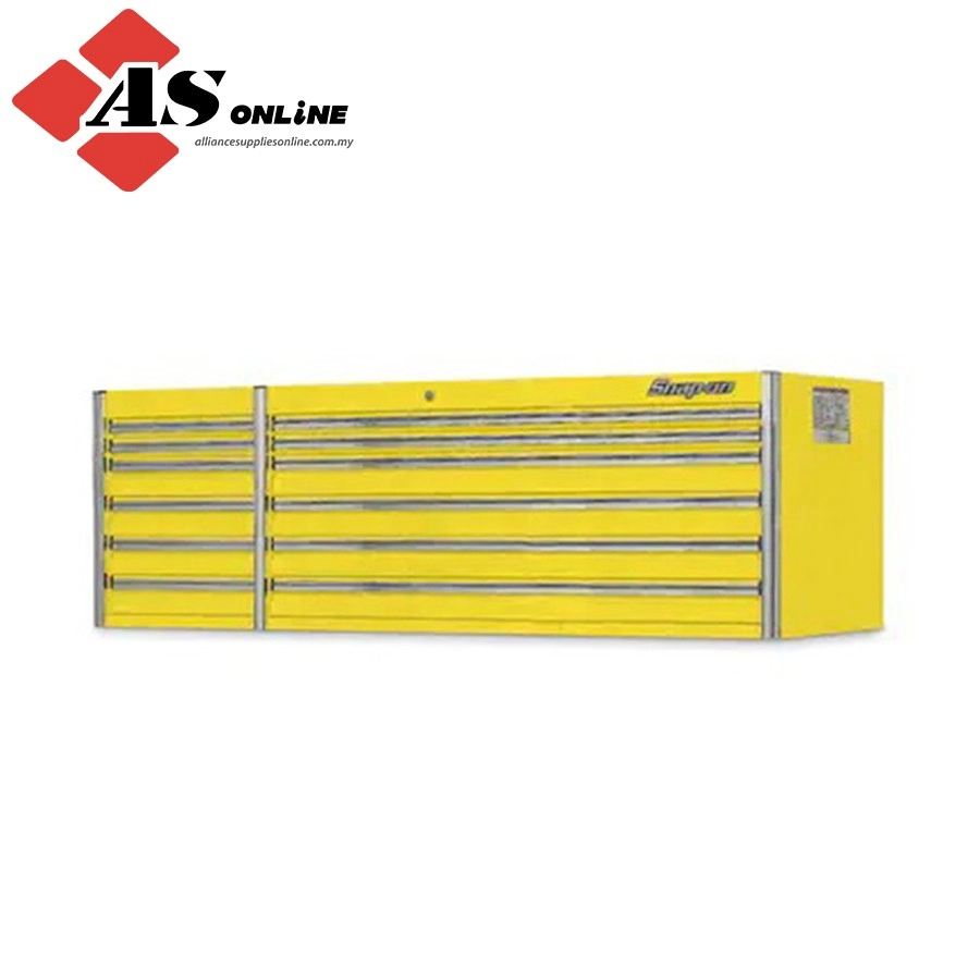 SNAP-ON 84" 12-Drawer Double-Bank EPIQ Series Drawer Section (Ultra Yellow) / Model: KESN842A0PES