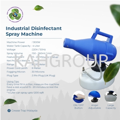 Industrial Disinfectant Spray Machine