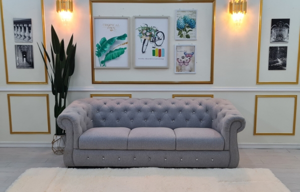 B8888 Chesterfield Low Back Chesterfield Lowback Shah Alam, Selangor, Kuala Lumpur (KL), Malaysia Modern Sofa Design, Chesterfield Series Sofa, Best Value of Chaise Lounge | SYT Furniture Trading