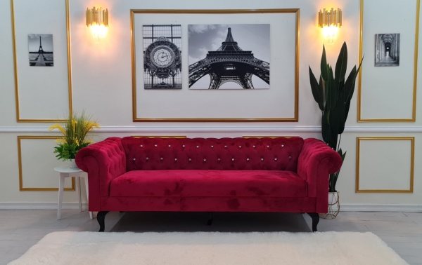 B666 Chesterfield Low Back Chesterfield Lowback Shah Alam, Selangor, Kuala Lumpur (KL), Malaysia Modern Sofa Design, Chesterfield Series Sofa, Best Value of Chaise Lounge | SYT Furniture Trading