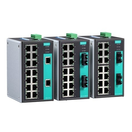 Industrial Ethernet Extender Multi-Drop Unit - G-SHDSL 2-Wire 15-Mbps