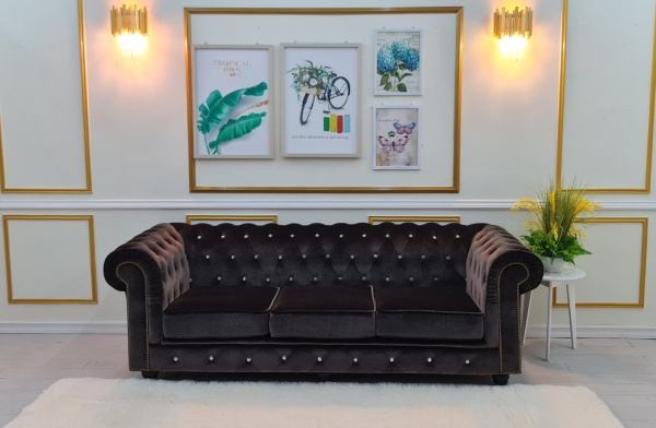 D123 Chesterfield Highback Chesterfield Lowback Shah Alam, Selangor, Kuala Lumpur (KL), Malaysia Modern Sofa Design, Chesterfield Series Sofa, Best Value of Chaise Lounge | SYT Furniture Trading