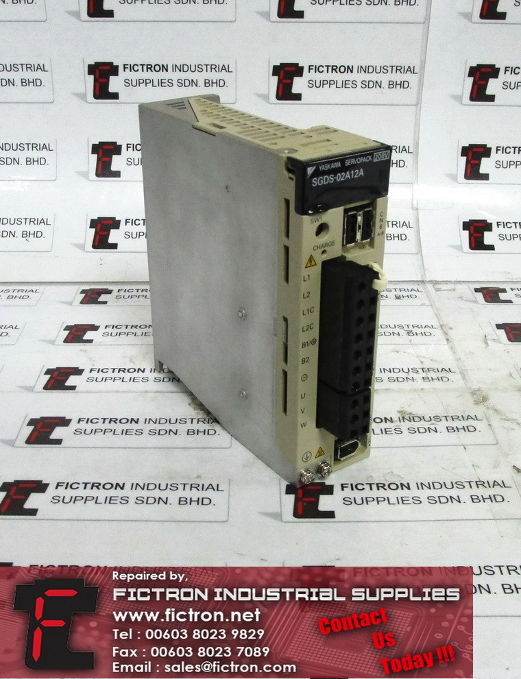 SGDS-02A12A SGDS02A12A YASKAWA Servopack Supply Repair Malaysia Singapore Indonesia USA Thailand