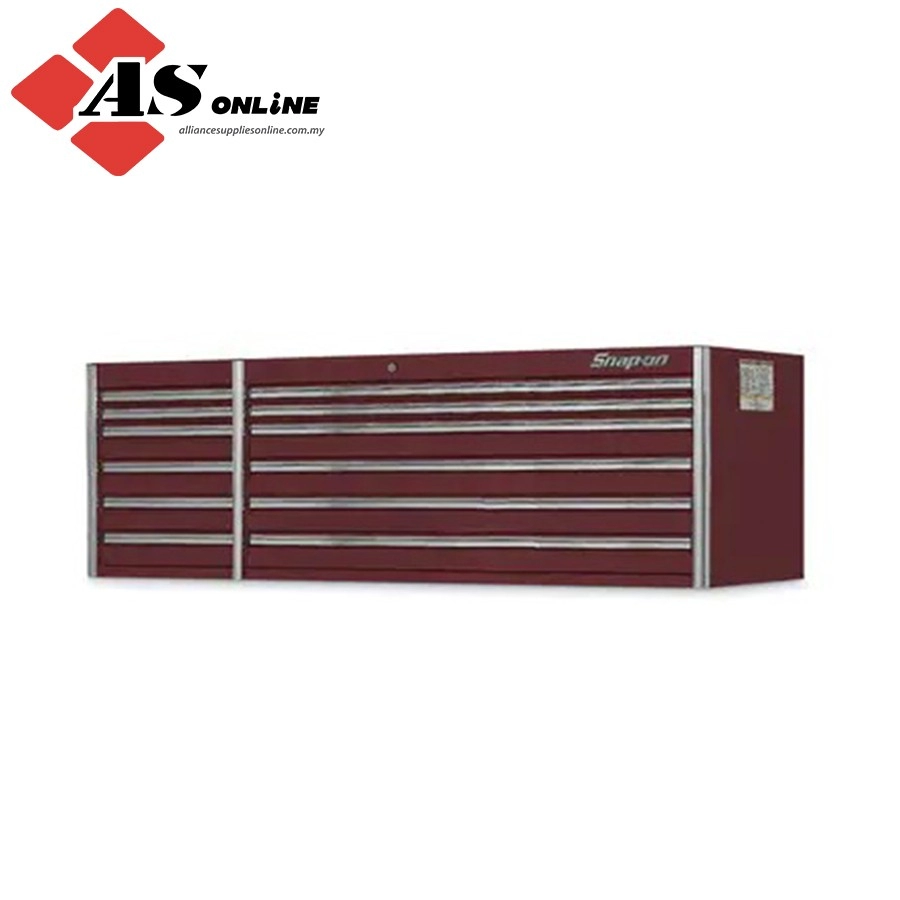 SNAP-ON 84" 12-Drawer Double-Bank EPIQ Series Drawer Section (Deep Cranberry) / Model: KESN842A0PM
