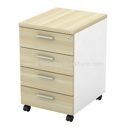 BERLIN OFFICE MOBILE PEDESTAL DRAWER 4D AB-YMP4