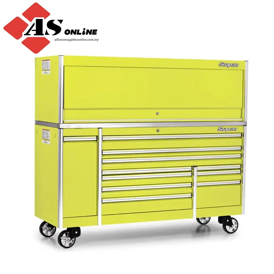 SNAP-ON 84" EPIQ Series Workcenter with ECKO Remote Lock (Yellow) / Model: KEWE840A0PES