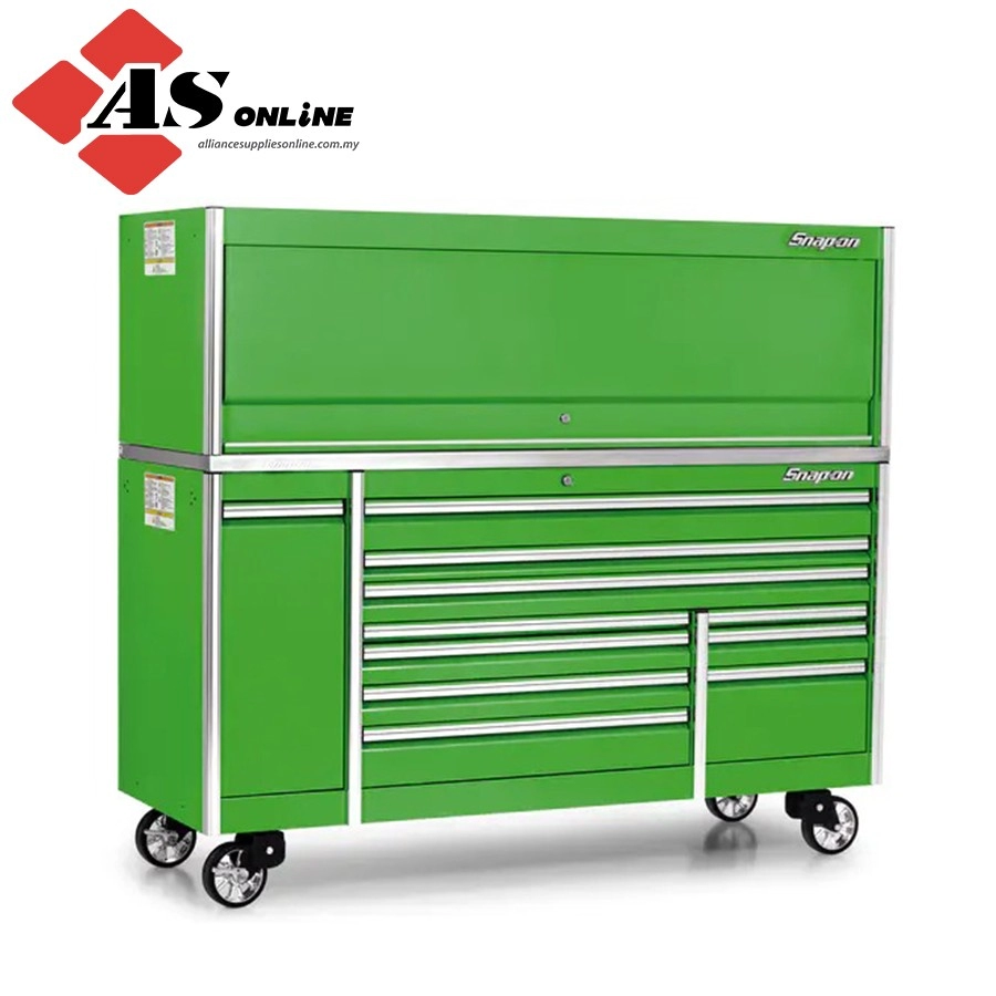 SNAP-ON 84" EPIQ Series Workcenter with ECKO Remote Lock (Extreme Green) / Model: KEWE840A0PJJ