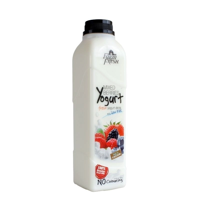 FARM FRESH MIXED BERRIES YOGURT DRINK (12 X 700ML)