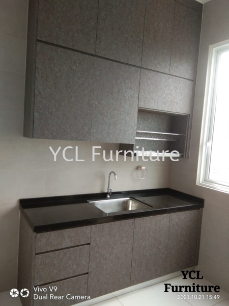 Rica Residence Sentul Kuala Lumpur Kitchen Cabinet Selangor, Malaysia, Kuala Lumpur (KL), Semenyih Supplier, Suppliers, Supply, Supplies | YCL Furniture