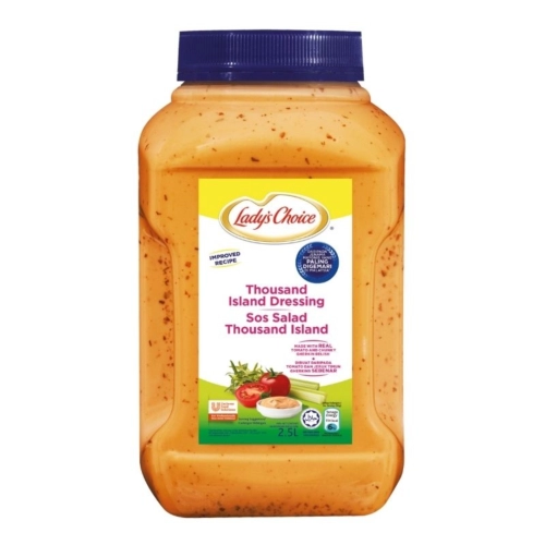 LADY'S CHOICE THOUSAND ISLAND DRESSING (6 X 2.5L)