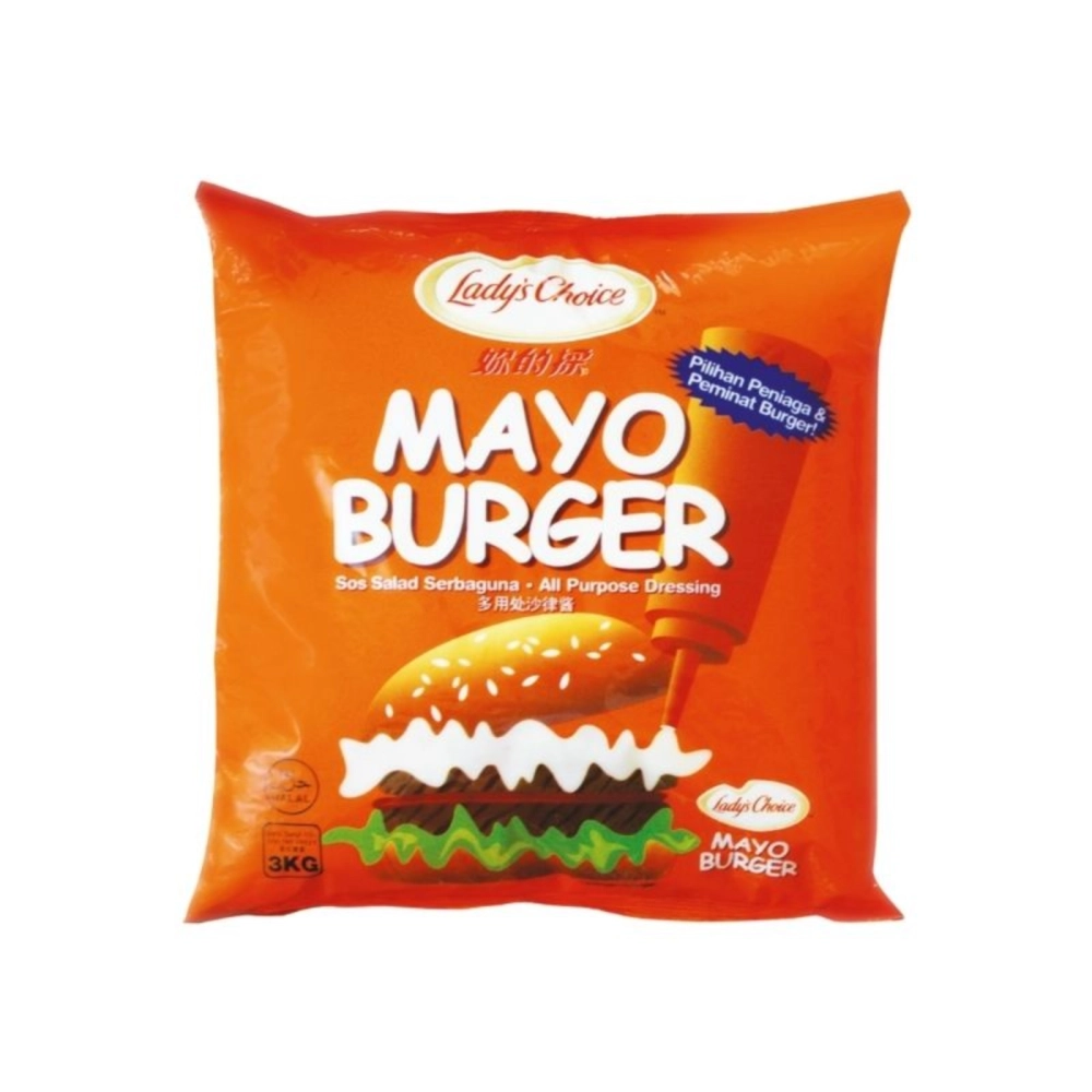 LADY'S CHOICE MAYO BURGER (4 X 3KG)