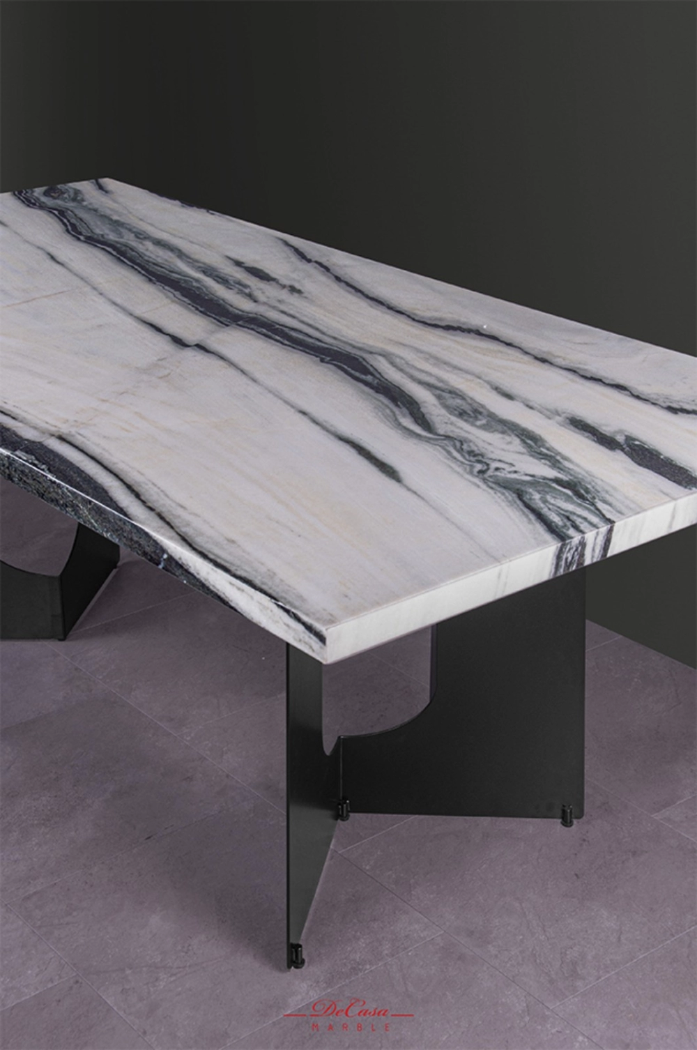 Umbra | Rectangular Marble Dining Table