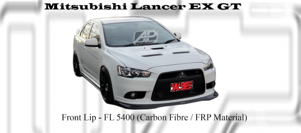 Mitsubishi Lancer EX GT Front Lip (Ralli Style)  Lancer EX and Evo X Mitsubishi Johor Bahru JB Malaysia Body Kits | A Perfect Motor Sport